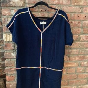 Multi-color, stripped sundress. MADEWELL size XS